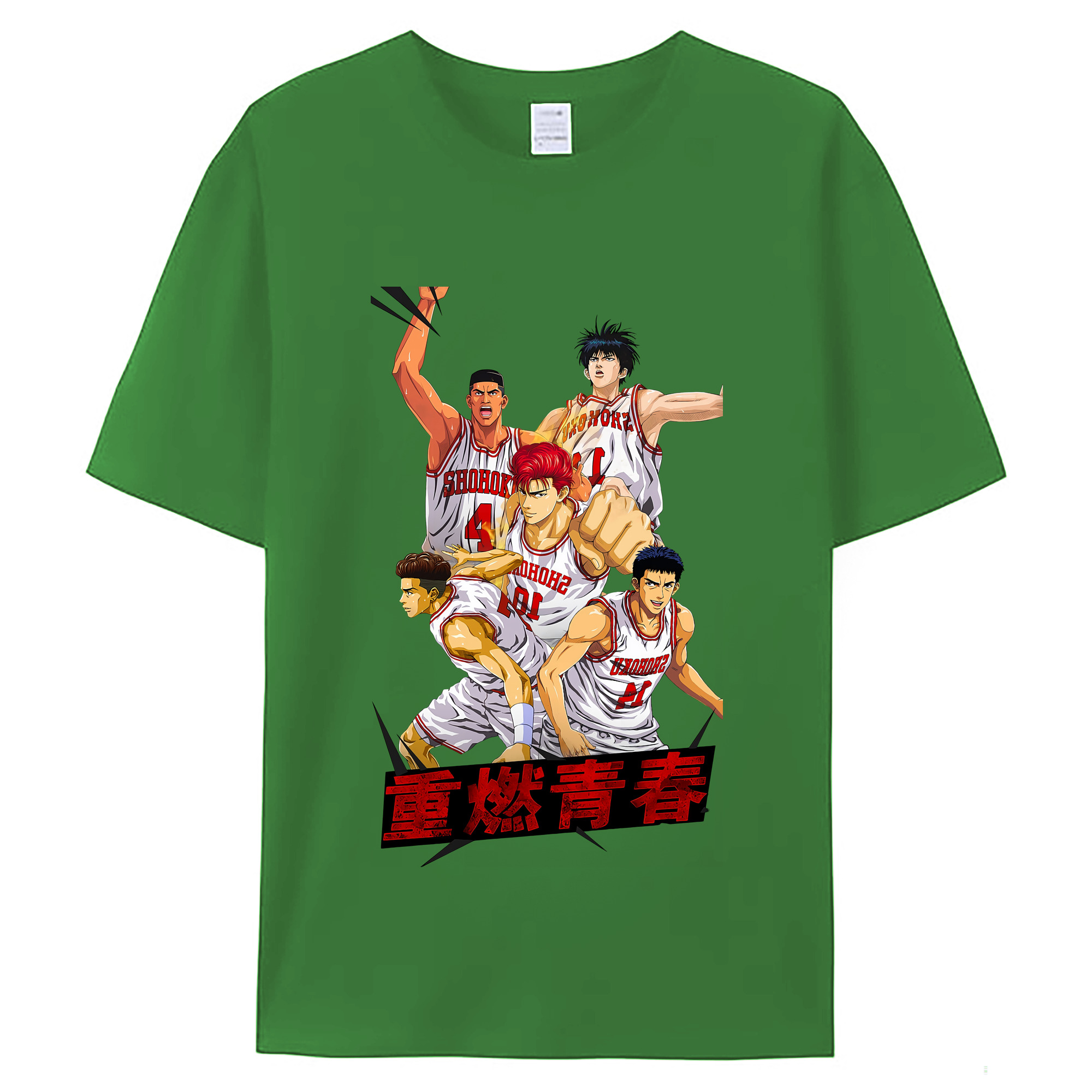 （画像用） SLAM DUNK／スラムダンク レディースカジュアルプリントTシャツ（綿100％）